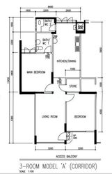 Blk 284 Tampines Street 22 (Tampines), HDB 3 Rooms #495811241